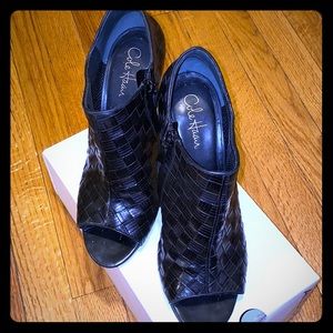 Cole Haan Air Cassandra Peep-Toe Bootie size10B